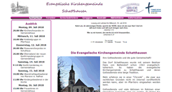 Desktop Screenshot of kirche-schatthausen.de